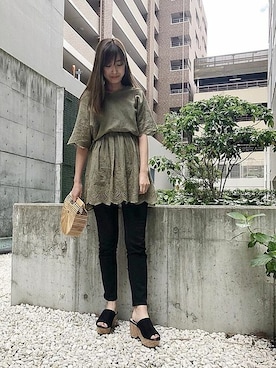 神戸レタスさん(レディース・164cm)の春コーディネート