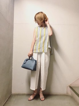 神戸レタスさん（レディース・169cm）の春コーディネート