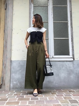 神戸レタスさん（レディース・158cm）の夏コーディネート