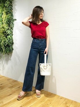 神戸レタスさん（レディース・158cm）の夏コーディネート