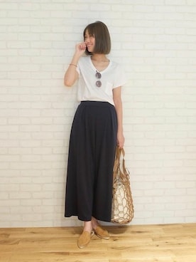 神戸レタスさん（レディース・158cm）の夏コーディネート