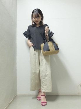 神戸レタスさん（レディース・158cm）の夏コーディネート