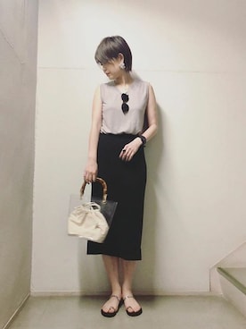 神戸レタスさん（レディース・158cm）の夏コーディネート