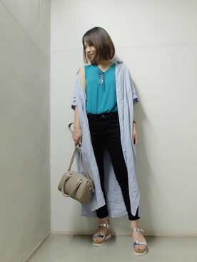 神戸レタスさん（レディース・158cm）の夏コーディネート