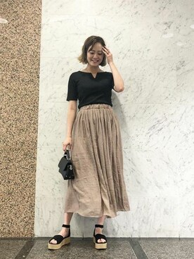 神戸レタスさん(レディース・158cm)の夏コーディネート