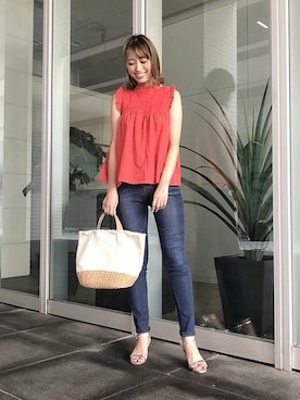 神戸レタスさん（レディース・158cm）の夏コーディネート