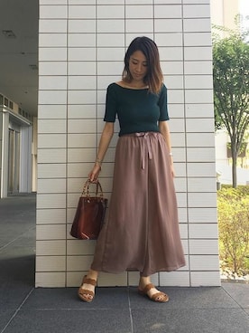 神戸レタスさん(レディース・158cm)の夏コーディネート