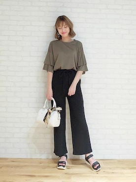 神戸レタスさん（レディース・158cm）の夏コーディネート