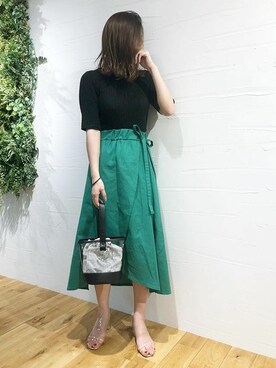 神戸レタスさん（レディース・158cm）の夏コーディネート