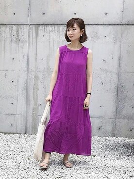 神戸レタスさん（レディース・158cm）の夏コーディネート