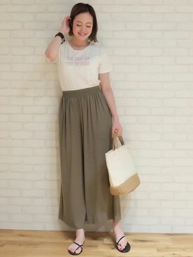 神戸レタスさん（レディース・158cm）の夏コーディネート