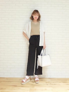 神戸レタスさん（レディース・158cm）の夏コーディネート