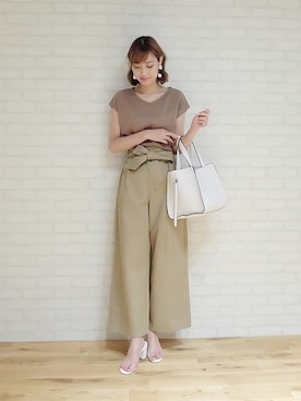 神戸レタスさん（レディース・158cm）の夏コーディネート