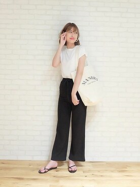 神戸レタスさん（レディース・158cm）の夏コーディネート