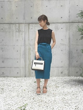 神戸レタスさん（レディース・158cm）の夏コーディネート