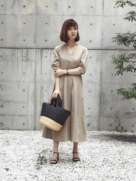 神戸レタスさん（レディース・158cm）の夏コーディネート