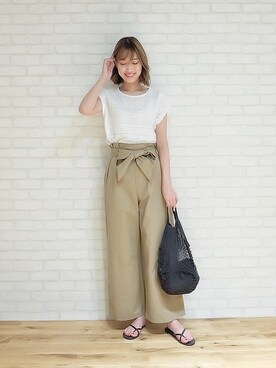 神戸レタスさん（レディース・158cm）の夏コーディネート