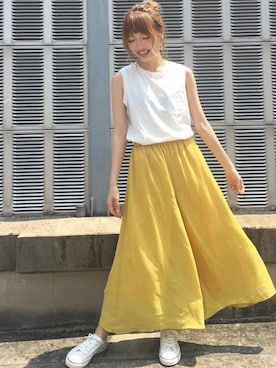「デイリーコーデ」｜神戸レタスさん（レディース・158cm）の夏コーディネート