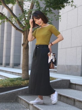 神戸レタスさん（レディース・161cm）の夏コーディネート