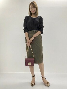 神戸レタスさん（レディース・164cm）の秋コーディネート