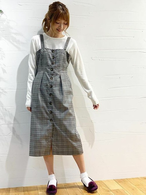 神戸レタス Kobe Lettuce本部 Kobe Lettuceのワンピースを使ったコーディネート Wear