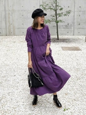 神戸レタスさん（レディース・164cm）の秋コーディネート