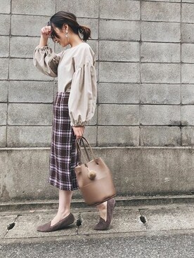 神戸レタスさん（レディース・161cm）の秋コーディネート