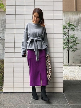神戸レタスさん(レディース・157cm)の秋コーディネート