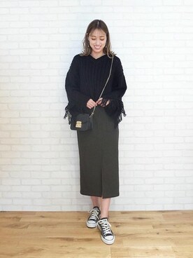 神戸レタスさん（レディース・164cm）の秋コーディネート