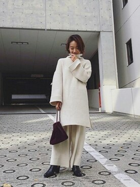 神戸レタスさん（レディース・158cm）の冬コーディネート