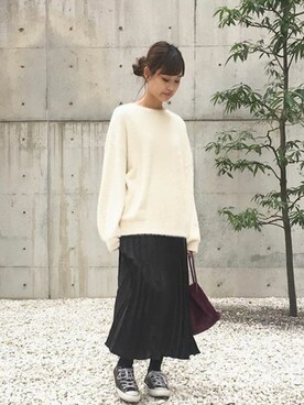 神戸レタスさん（レディース・165cm）の冬コーディネート