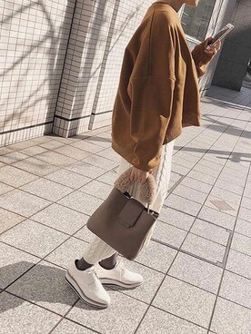 神戸レタスさん（レディース・158cm）の冬コーディネート