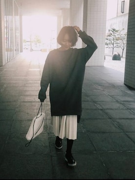 神戸レタスさん（レディース・158cm）の冬コーディネート