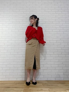 神戸レタスさん(レディース・161cm)の冬コーディネート