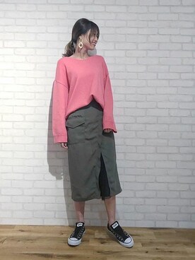 神戸レタスさん(レディース・164cm)の冬コーディネート