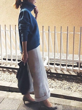 神戸レタスさん（レディース・158cm）の冬コーディネート