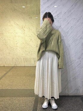 神戸レタスさん（レディース・158cm）の冬コーディネート