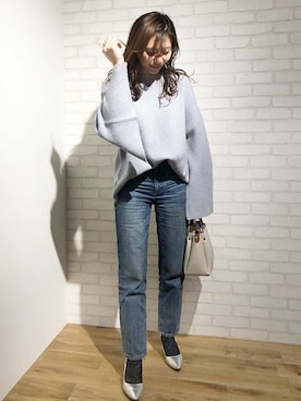 神戸レタスさん（レディース・158cm）の冬コーディネート