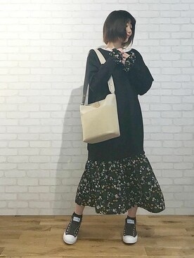 神戸レタスさん(レディース・159cm)の冬コーディネート