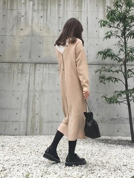 神戸レタスさん（レディース・165cm）の冬コーディネート