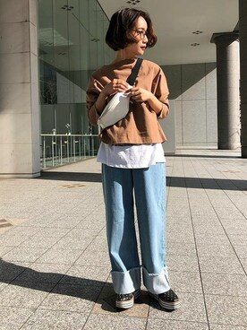 神戸レタスさん(レディース・158cm)の冬コーディネート
