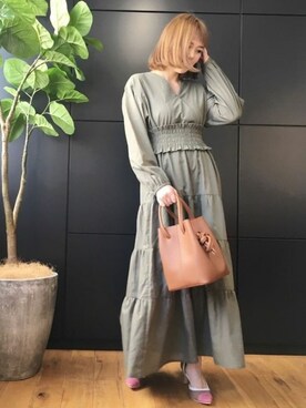 神戸レタスさん（レディース・153cm）の冬コーディネート