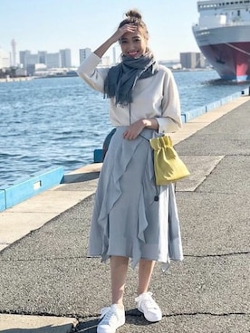 神戸レタスさん（レディース・164cm）の冬コーディネート