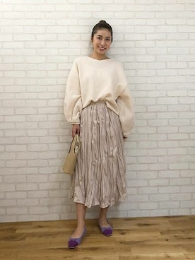 神戸レタスさん(レディース・158cm)の冬コーディネート