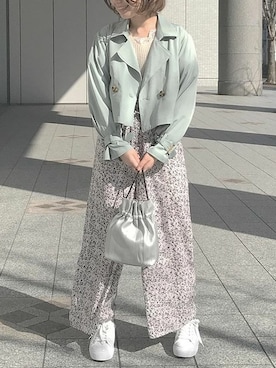 神戸レタスさん（レディース・159cm）の冬コーディネート
