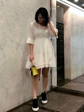 神戸レタスさん（レディース・153cm）の冬コーディネート