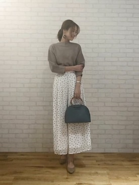 神戸レタスさん（レディース・164cm）の冬コーディネート