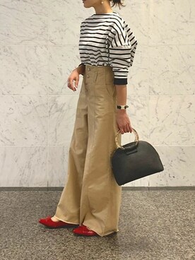 神戸レタスさん（レディース・158cm）の冬コーディネート