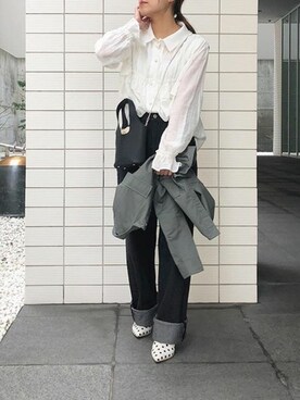 神戸レタスさん(レディース・152cm)の冬コーディネート
