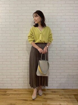 神戸レタスさん（レディース・161cm）の冬コーディネート